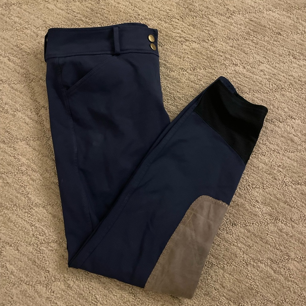 Navy Blue RJ Classic Equestrians an Breeches (Lightly Used)